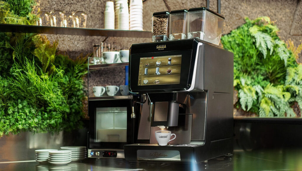 Lease een professionele koffiemachine met Laresso koffie
